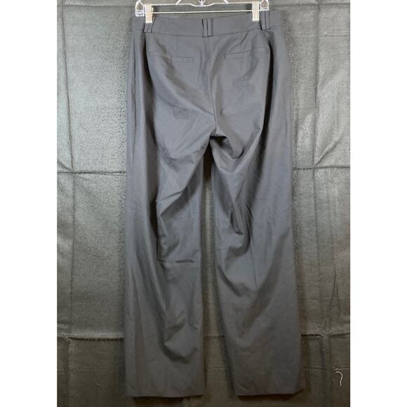 Banana Republic Womens Pants Black Jackson Curvy Fit Wool Blend Lined Stretch 8 - Picture 10 of 15